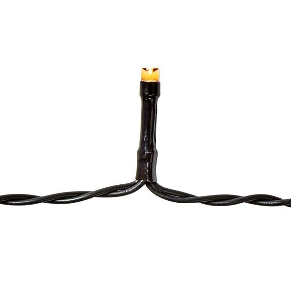 Festliche LED Lichterkette, warmweiss – 7,2m, 96 LEDs, Timer & 7 tolle Effekte. Ideal für Innen & Aussen - Perfekt für Deko, Weihnachten, Party