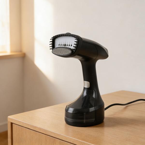 Vaporizzatore manuale 1.900 W, serbatoio da 300 ml, 30 g/min di vapore, 3 livelli, inclusi 2 accessori e guanto, spazzola a vapore