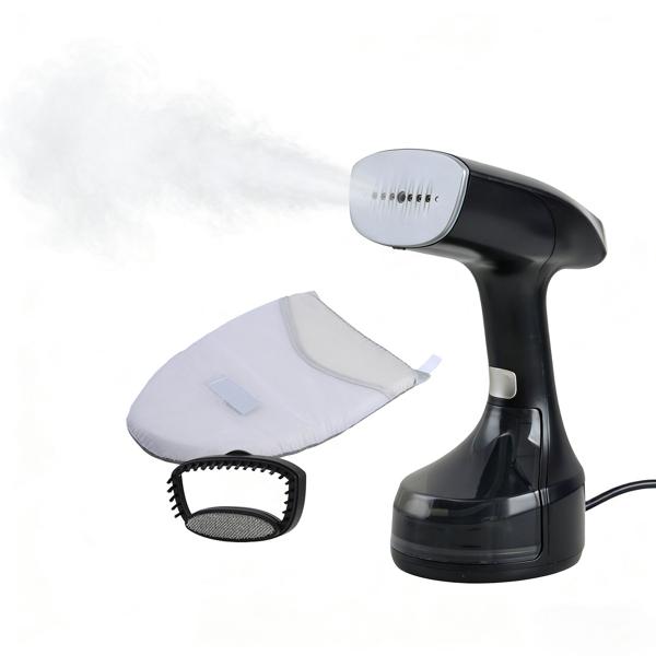 Vaporizzatore manuale 1.900 W, serbatoio da 300 ml, 30 g/min di vapore, 3 livelli, inclusi 2 accessori e guanto, spazzola a vapore