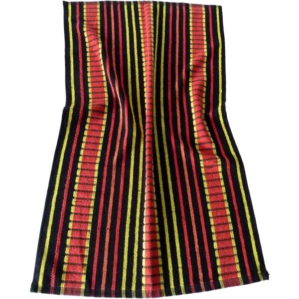 Panno tradizionale a quadri 100% cotone: canovaccio molto assorbente & panno multiuso, rosso-nero - Panno asciugante robusto per casa & ristorazione