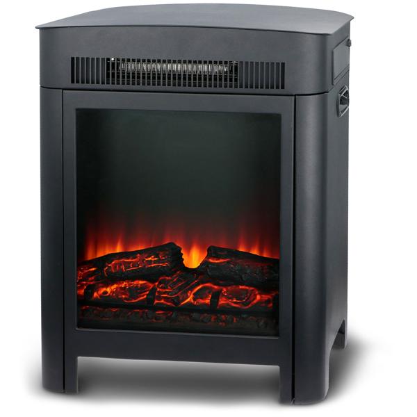 Elektrokamin 1800W - Heizgerät mit Realistischem LED Flammeneffekt: mit Thermostat & Überhitzungsschutz für gemütliche Wärme