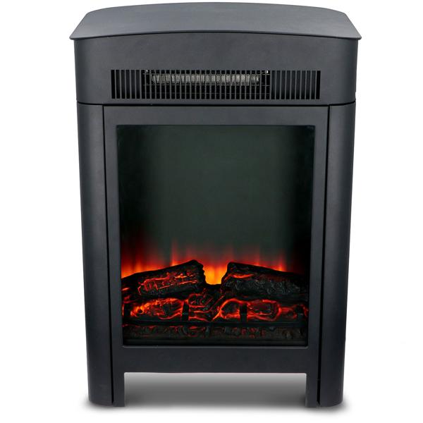 Elektrokamin 1800W - Heizgerät mit Realistischem LED Flammeneffekt: mit Thermostat & Überhitzungsschutz für gemütliche Wärme