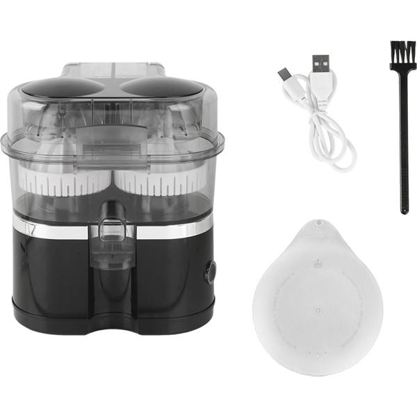 Kabelloser Akku Doppel-Entsafter 120W: Mobile USB-C Saftpresse & Zitruspresse | Effizient & Kompakt für frische Säfte & Smoothies To Go