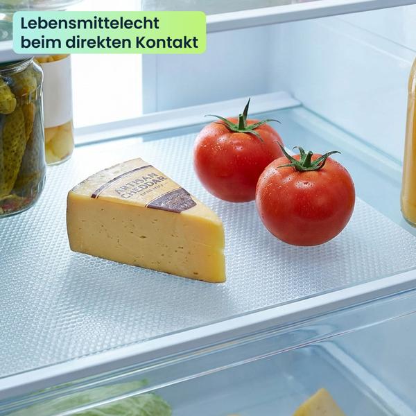 4er Set Antirutschmatte Schublade 50x150cm – Vielseitige Einlegematten für Kühlschrank, Wohnmobil & Küche – Zuschneidbar, BPA-frei, Rutschstopp