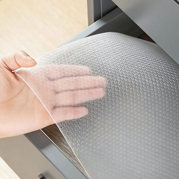 8er Set Antirutschmatte Schublade 50x150cm – Vielseitige Einlegematten für Kühlschrank, Wohnmobil & Küche – Zuschneidbar, BPA-frei, Rutschstopp