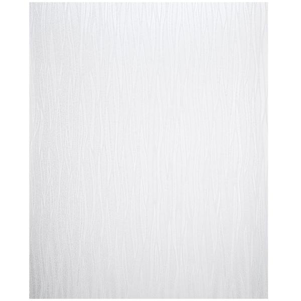 3D Sichtschutzfolie Wellendesign für Fenster 45x200 cm - Statisch haftende Blickschutzfolie mit UV-Schutz  - Wiederverwendbare Dekofolie