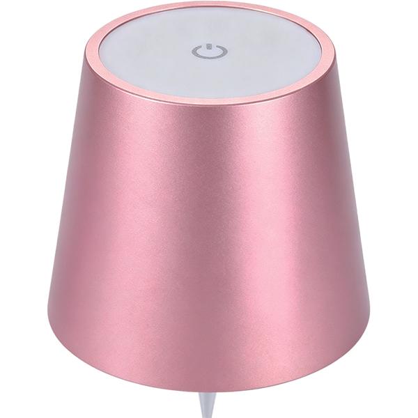 Set da 2 lampade a bottiglia, batteria 8 h: dimmerabili – 3600 mAh – 3 colori di luce, rose gold – illuminazione d’atmosfera – luce per bottiglia con paralume in metallo