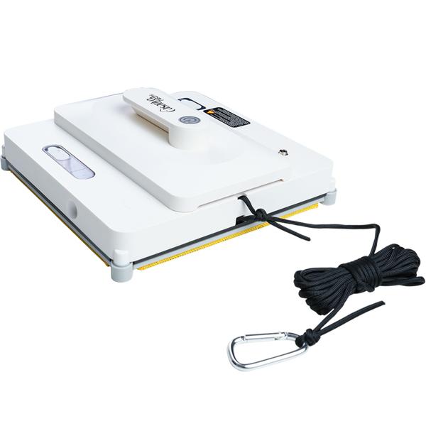 Smarter Fensterputz-Roboter mit App & Fernbedienung – Automatischer Fensterreiniger für streifenfreie Sauberkeit, rahmenlose Fenster, inkl. 4 Pads