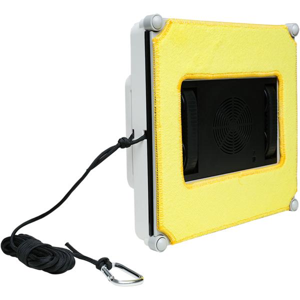 Smarter Fensterputz-Roboter mit App & Fernbedienung – Automatischer Fensterreiniger für streifenfreie Sauberkeit, rahmenlose Fenster, inkl. 4 Pads