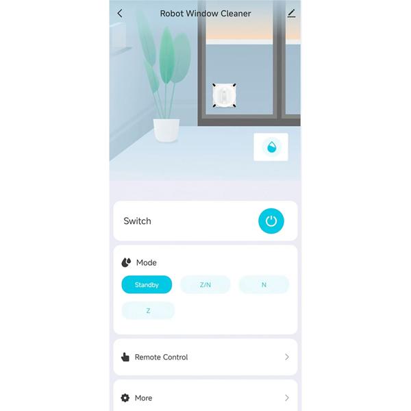 Smarter Fensterputz-Roboter mit App & Fernbedienung – Automatischer Fensterreiniger für streifenfreie Sauberkeit, rahmenlose Fenster, inkl. 4 Pads