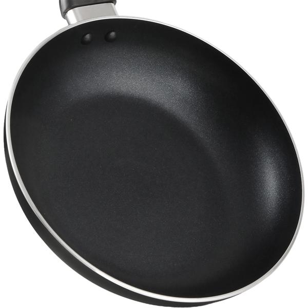 Lot de 3 Poêles à Frire Antiadhésives - Aluminium Solide Ø 20/24/28 cm - Design Intemporel - Compatible Gaz/Électrique/Céramique/Halogène - Sans PFOA