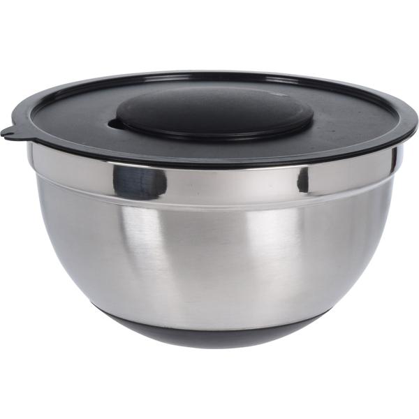 lot de 2 saladiers à râper en acier inoxydable avec 3 râpes et couvercle