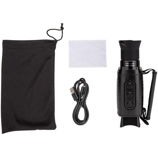 Professionelles Monokulares Infrarot Nachtsichtgerät, Foto und Video, Sicht bis 500m , 2k Videoaufnahmen, 5-fach Zoom, TFT Farbdisplay