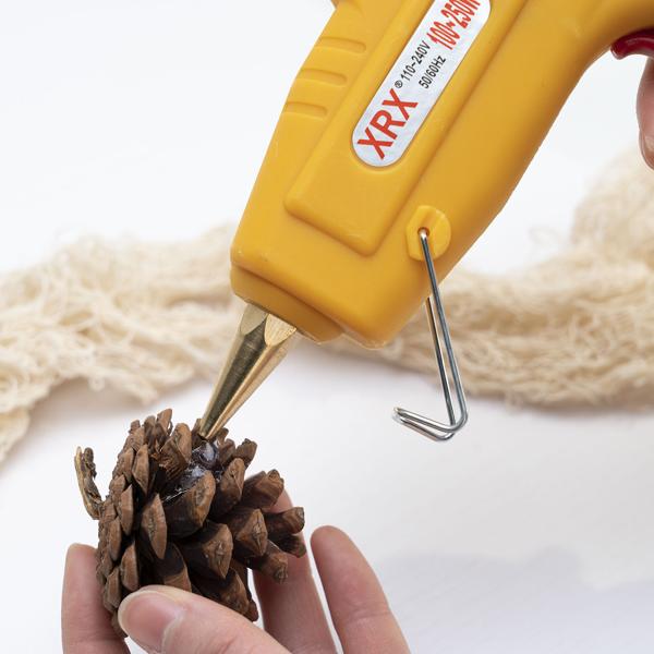 Heissklebestifte 50er Set für Heissklebepistolen, transparent, Ø 11 mm, 20 cm, Heissklebesticks mit extra starker Klebekraft, schnelltrocknend