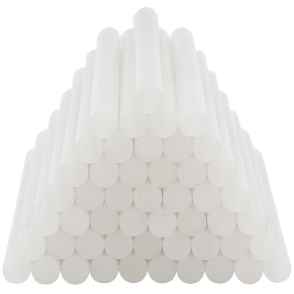 Heissklebestifte 50er Set für Heissklebepistolen, transparent, Ø 11 mm, 20 cm, Heissklebesticks mit extra starker Klebekraft, schnelltrocknend