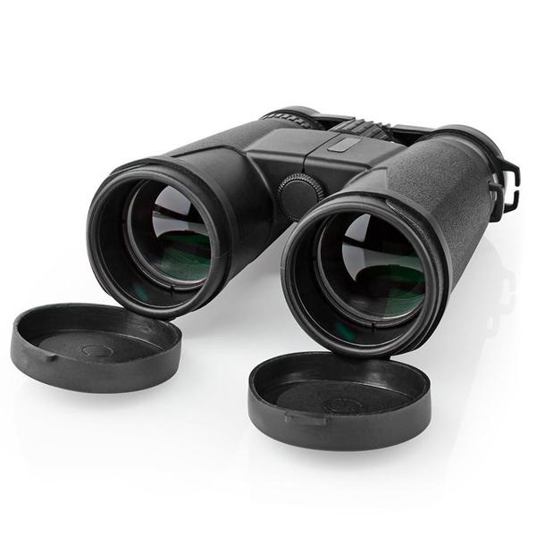 Jumelles compactes 10 x 42, prisme en toit, pochette incluse - champ de vision de 96 m, noir – pour y voir clair lors de toutes vos activités en plein air