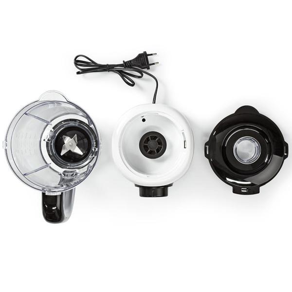 Miscelatore a colonna, 1,5 litri, bianco, lame in acciaio inox, antiscivolo, 800 W
