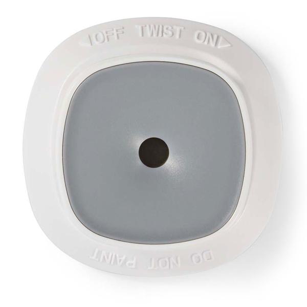 Mini-Rauchmelder für Wohn- & Gewerberäume - 10-Jahre-Batterie & 85 dB Alarmton - Diskretes Design, CR123A, 60x50x60mm, 68g, einfach installierbar