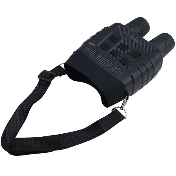 Digitales Profi Nachtsichtgerät, binokular, 4K Videokamera mit 700m IR Sichtweite - Nachtsicht Fernglas, 8-fach digital Zoom, SD Karten Slot