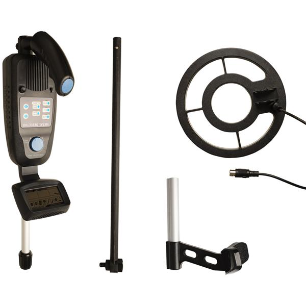 Détecteur de métaux professionnel électronique - Reconnaissance multi-métaux, étanche 20cm, localisation précise, recherche jusqu‘à 25cm - Écran LCD
