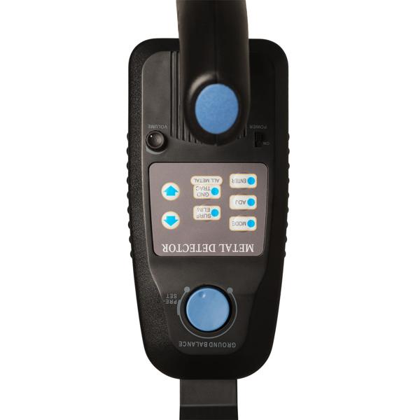 Détecteur de métaux professionnel électronique - Reconnaissance multi-métaux, étanche 20cm, localisation précise, recherche jusqu‘à 25cm - Écran LCD