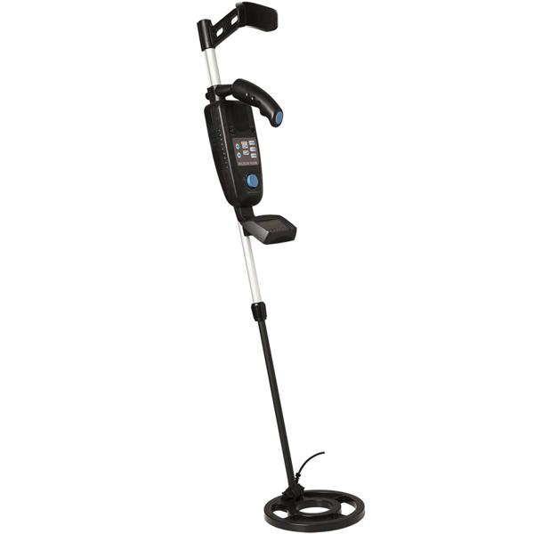 Détecteur de métaux professionnel électronique - Reconnaissance multi-métaux, étanche 20cm, localisation précise, recherche jusqu‘à 25cm - Écran LCD