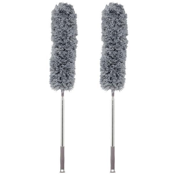 2er-Set XXL Staubwedel mit Teleskop-Griff bis 2,5 m