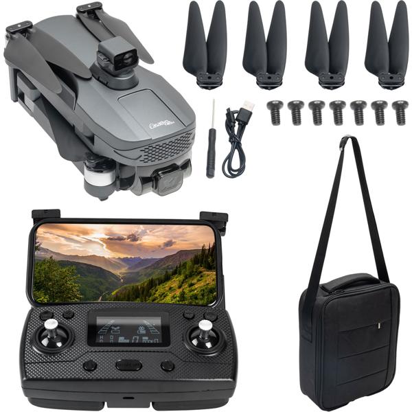 Profi GPS-Drohne mit 4K-Kamera, faltbar, 360° Hindernis-Erkennung, Live View App, 6 Achsen Gyroskop, Brushless Motor, Optical Flow