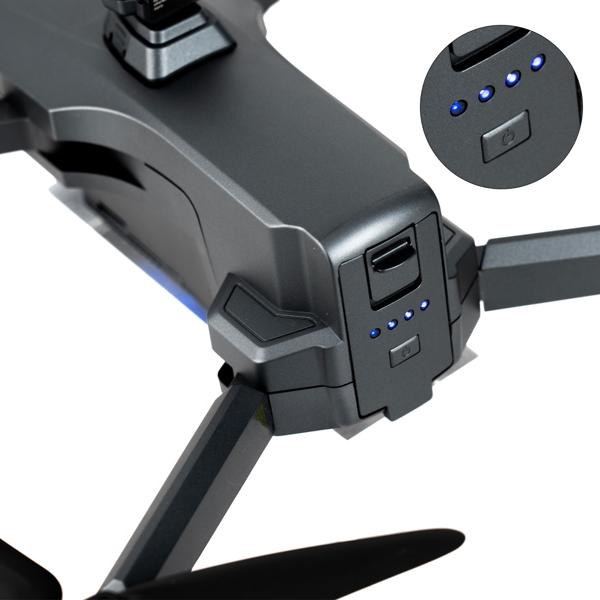 Profi GPS-Drohne mit 4K-Kamera, faltbar, 360° Hindernis-Erkennung, Live View App, 6 Achsen Gyroskop, Brushless Motor, Optical Flow