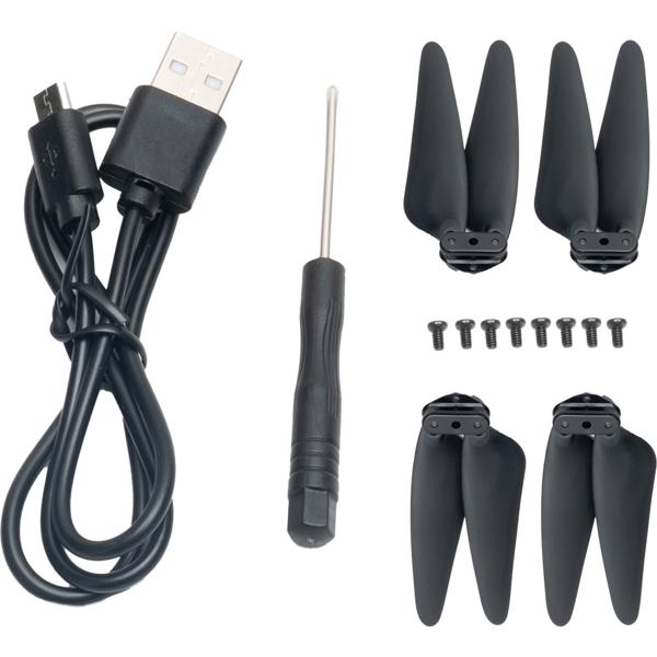 Profi GPS-Drohne mit 4K-Kamera, faltbar, 360° Hindernis-Erkennung, Live View App, 6 Achsen Gyroskop, Brushless Motor, Optical Flow