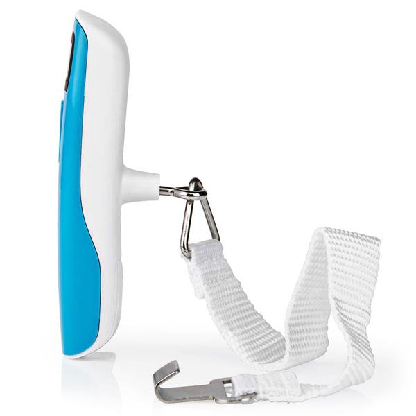 Präzise digitale Kofferwaage mit gut ablesbarem LCD-Display – ideal für Reisen, wiegt Gepäck bis 50 kg, kompakt, leicht, handlich & benutzerfreundlich