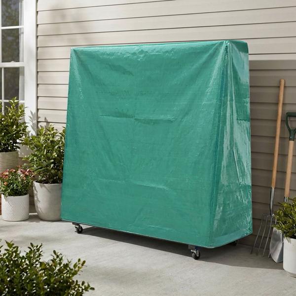 Telo per tavoli da ping pong, 185x160x70 cm – Copertura resistente alle intemperie, ai raggi UV e antistrappo