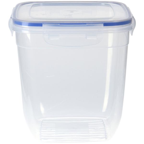 Vorratsdosen 6er-Set transparent - Hygienische Lebensmittelaufbewahrung Müsli Mehl Zucker Reis - Spülmaschinenfest - 2x 1100/1950/3250ml