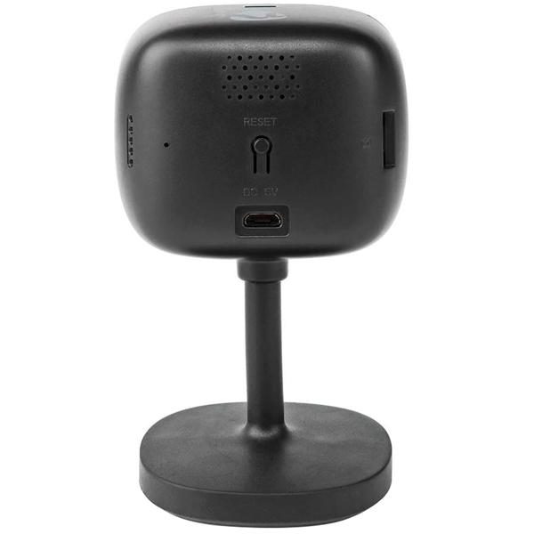 Full-HD WLAN IP-Kamera (Innen, schwarz) - SmartLife, Nachtsicht, PIR-Sensor, 2-Wege-Audio, App - Überwachung mit Komfort