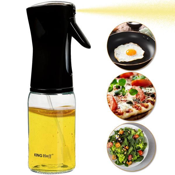 Praktische Sprühflasche für Öl & Essig – 190 ml, fein dosierbar, wiederbefüllbar, modernes Design, ideal für Kochen, Grillen & Salate