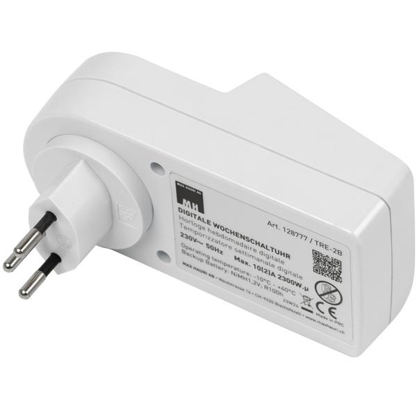 Digitale Zeitschaltuhr Kinderschutz / Zufallsgenerator Swiss Edition T12  T13