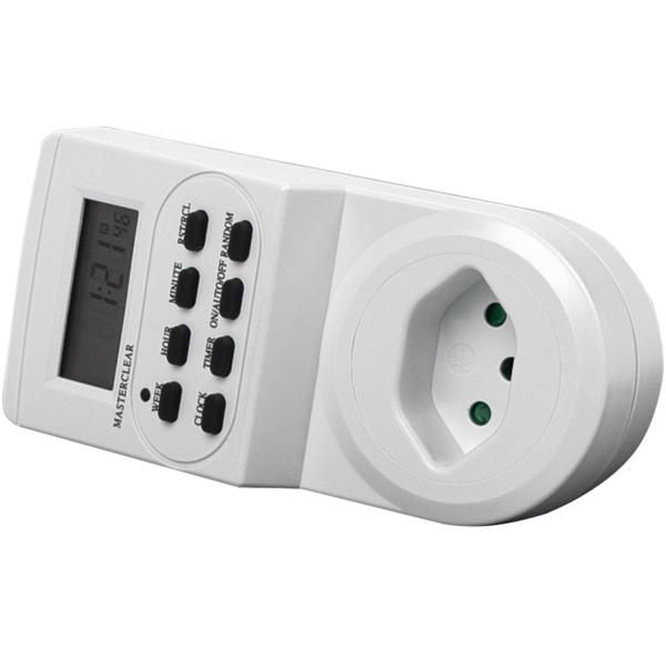 Digitale Zeitschaltuhr Kinderschutz / Zufallsgenerator Swiss Edition T12  T13