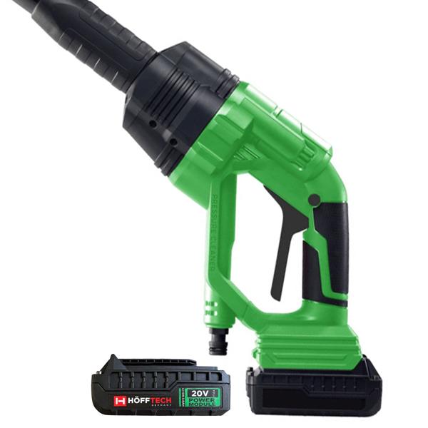 Nettoyeur haute pression à batterie efficace, 20V, 0-22 bar, avec batterie de rechange supplémentaire - totalement indépendant de l‘électricité & de l‘eau