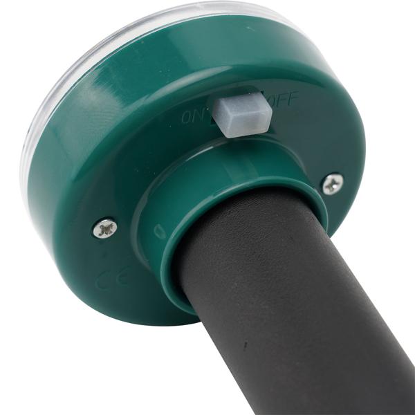 4er Set Maulwurf- und Wühlmaus-Vertreiber, Erdspiesse, solarbetrieben, bis 2.800 m², IP44, umweltschonend, ohne Chemie, schnelle Ergebnisse