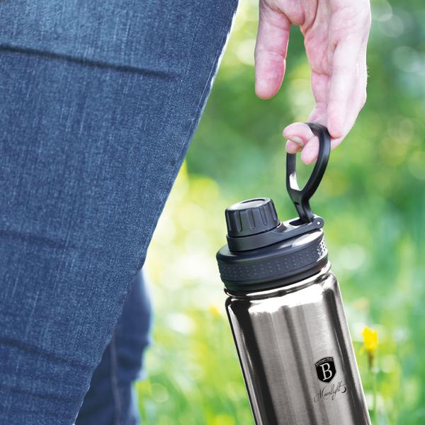 4er-Set Robuste 540ml Edelstahl Trinkflasche / Sportflasche: Langlebig, geschmacksneutral & ideal für Fitness, Outdoor & Büro, Auslaufsicher & leicht zu reinigen