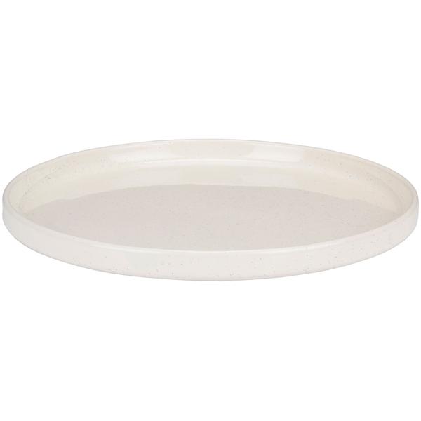 Set vaisselle faïence 16 pièces crème - Idéal quotidien, premier appartement - Durable, micro-ondes/lave-vaisselle - 4 assiettes, saladiers, tasses