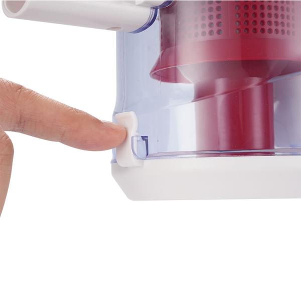 Leistungsstarker 2in1 Zyklon Staubsauger 500W (15kPa): Hand- & Bodensauger mit HEPA-Filter. 800ml Behälter, 7m Kabel - Für Allergiker & Reinigung