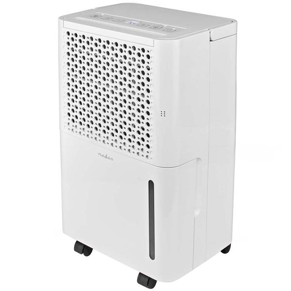 Elektrischer Luftentfeuchter mit Luftfilter, 4 Modi Entfeuchtung, Automatisch, Trockene Wäsche, Belüftung, Timer, 10l/Tag, bis 38 m²