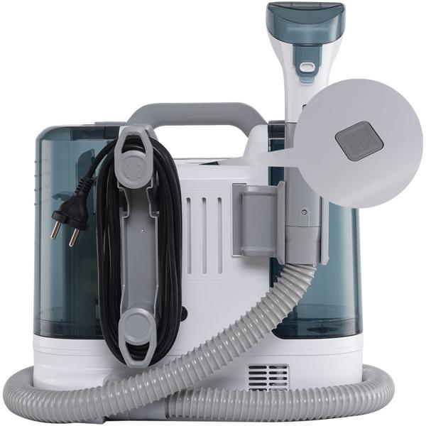 Potente aspirapolvere per il lavaggio (450W, 11kPa): Pulizia profonda per tappezzeria, sedili dell‘auto e tessuti, efficace contro macchie e odori, per una casa e un‘auto pulite