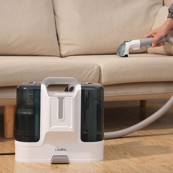 Potente aspirapolvere per il lavaggio (450W, 11kPa): Pulizia profonda per tappezzeria, sedili dell‘auto e tessuti, efficace contro macchie e odori, per una casa e un‘auto pulite