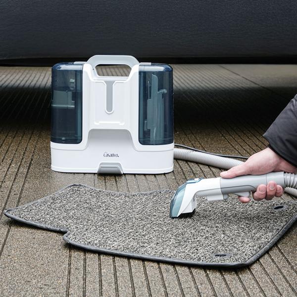 Potente aspirapolvere per il lavaggio (450W, 11kPa): Pulizia profonda per tappezzeria, sedili dell‘auto e tessuti, efficace contro macchie e odori, per una casa e un‘auto pulite