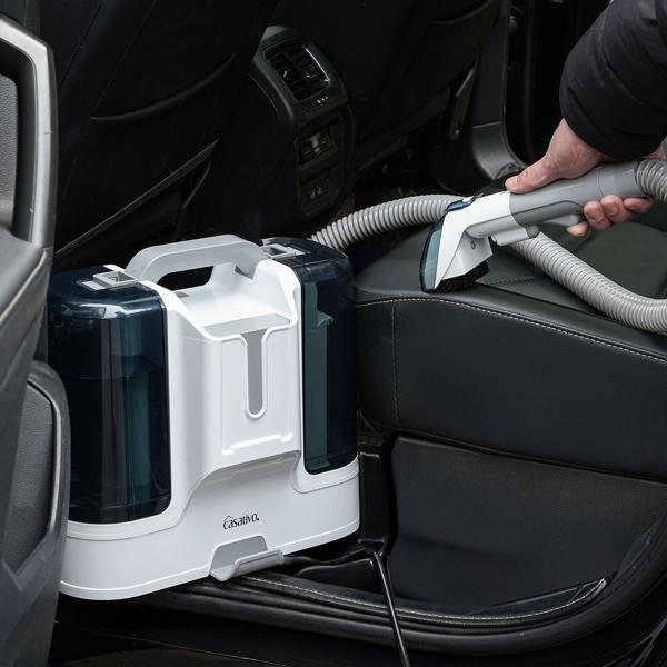 Potente aspirapolvere per il lavaggio (450W, 11kPa): Pulizia profonda per tappezzeria, sedili dell‘auto e tessuti, efficace contro macchie e odori, per una casa e un‘auto pulite