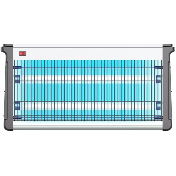 Destructeur d‘insectes UV professionnel (30W, jusqu‘à 80m²) - Destructeur de mouches fiable pour la gastronomie, la terrasse & la maison, non toxique, économie d‘énergie