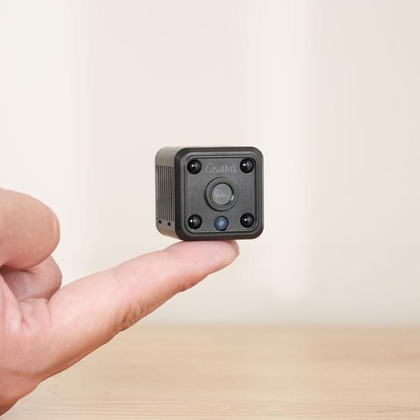 Micro-IP-Kamera Akkubetrieb HD 720p, 120° Weitwinkel, Nachtsicht, WLAN: Diskret, leistungsstark, Sichern Sie Ihr Zuhause jederzeit & überall!