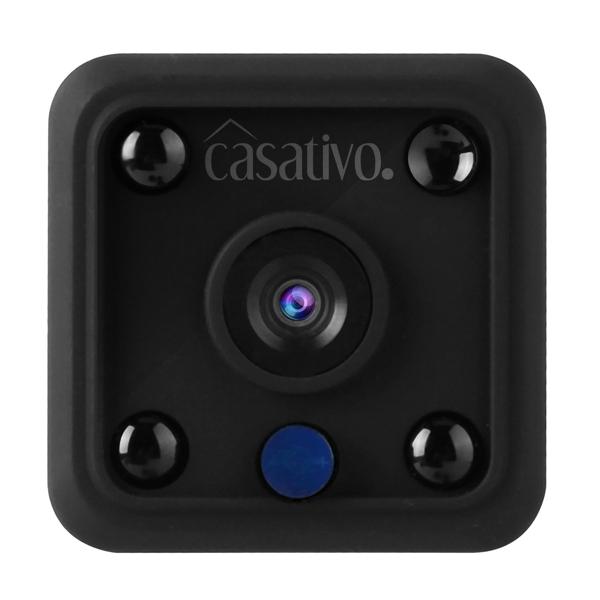 Micro-IP-Kamera Akkubetrieb HD 720p, 120° Weitwinkel, Nachtsicht, WLAN: Diskret, leistungsstark, Sichern Sie Ihr Zuhause jederzeit & überall!